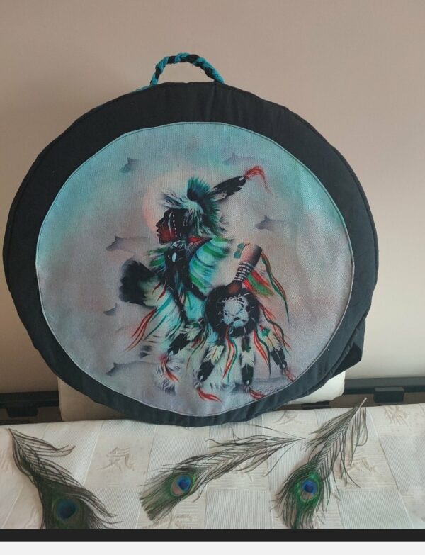 housse pour tambour chamanique 50 cm