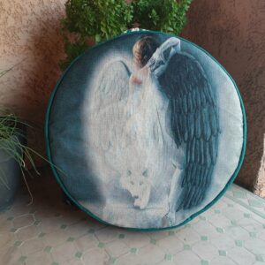 housse pour tambour chamanique 40cm de diamètre