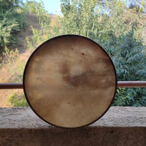 tambour chamanique 45 cm de diamètre -
peau de buffle Copier