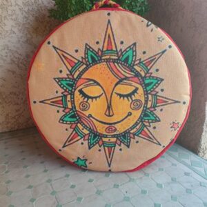 housse pour tambour chamanique 40 cm de diamètre et 8 de profondeur