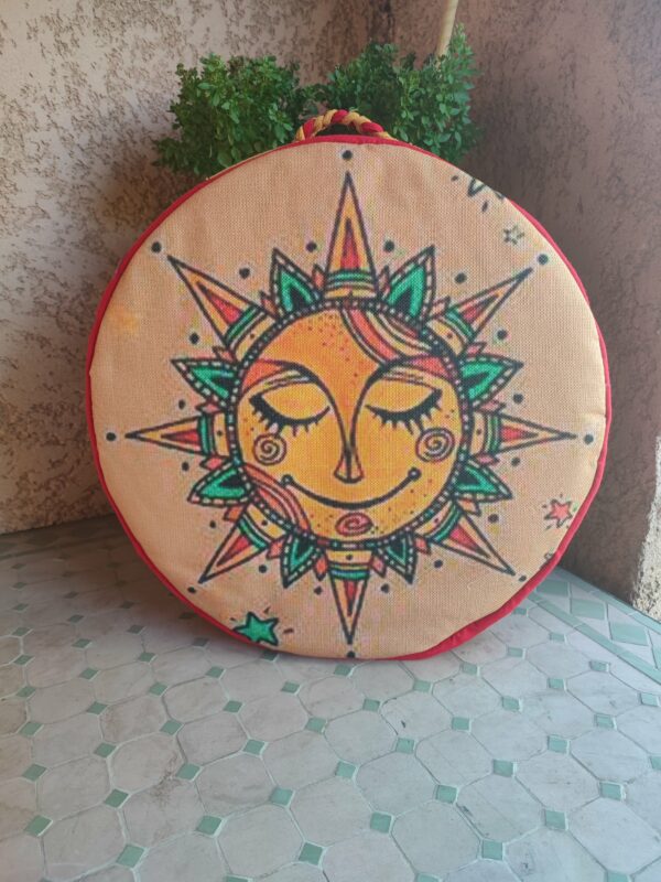 housse pour tambour chamanique 40 cm de diamètre et 8 de profondeur