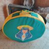 housse pour tambour chamanique 45 cm de diamètre 8 de profondeur. – Image 4